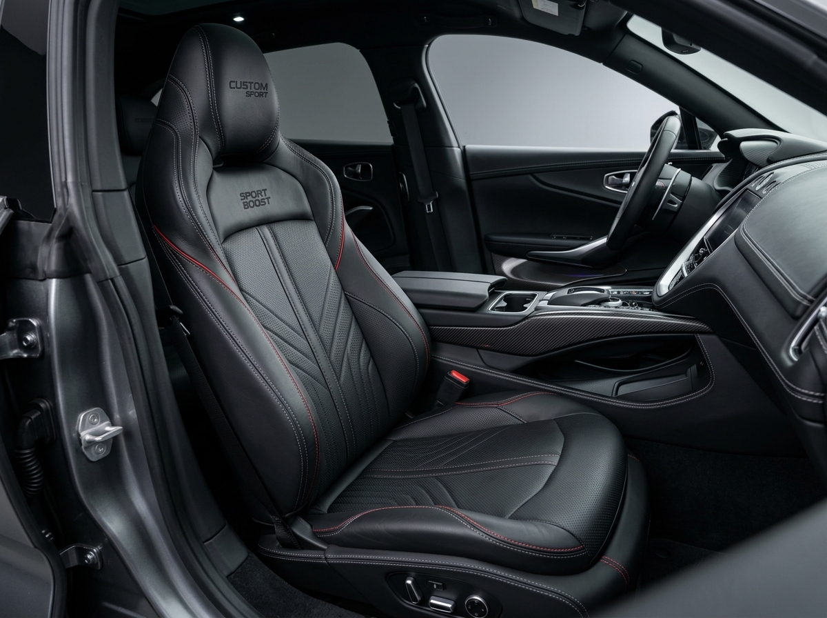 CarNova07 Premium Nappa Leather Custom Seat Covers